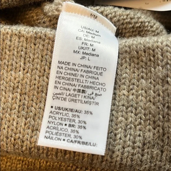 The Drop Cozy Wide-Leg Knit Pants in Taupe - Picture 8 of 9